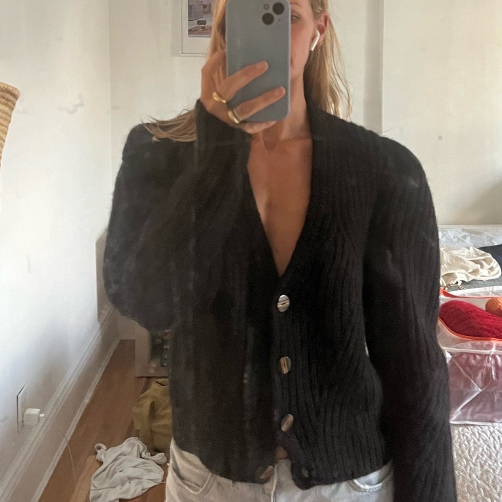 Ulla Johnson Puff sleeve cardigan